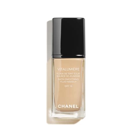 chanel vitalumière satin fluid makeup|Satin Makeup .